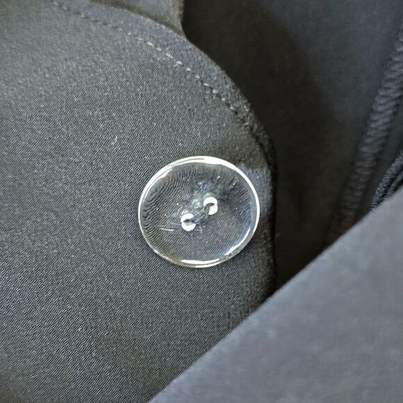 Forever 21 Plus Women's 2X Black Double-Breasted Short Sleeve Blazer Dress - Picture 12 of 14